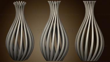 3D model Barred Vase (STL)