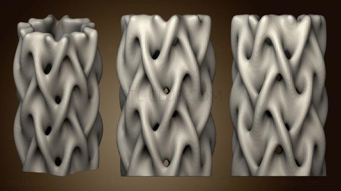 3D мадэль Плетеная Ваза Из Травы Маленькая (STL)
