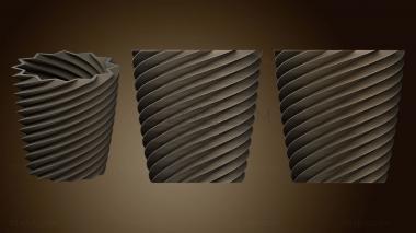 3D model Customized Square Vase (STL)