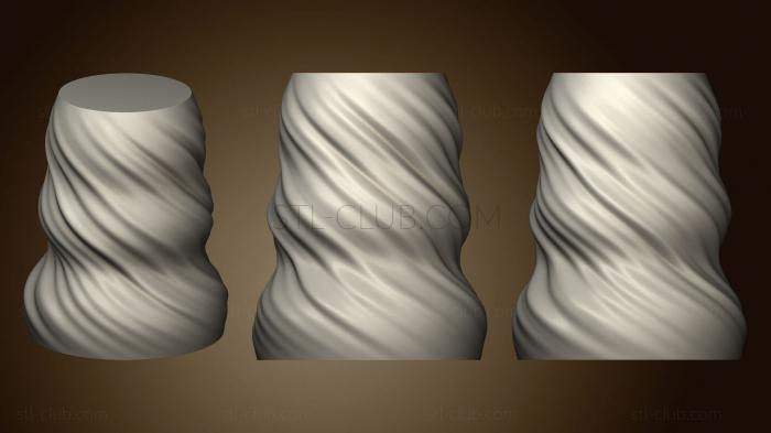 3D model Draped Vase (STL)