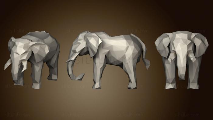 3D мадэль Elefante Maceta (STL)