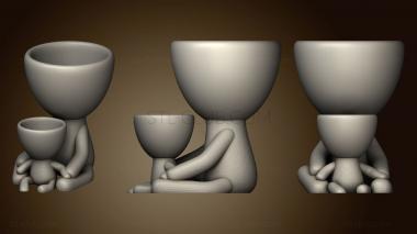 3D model Father and Son Pot (STL)