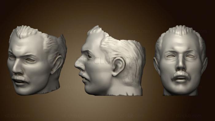 3D model Freddie Mercury (STL)