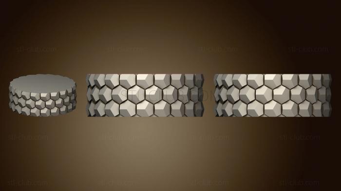 Honeycomb Vase Parametric (7)