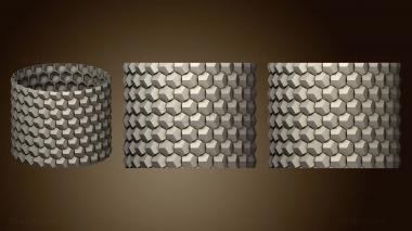 3D мадэль Параметрическая ваза для сот (10) (STL)