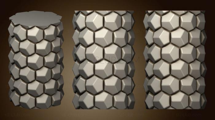 Honeycomb Vase Parametric (25)