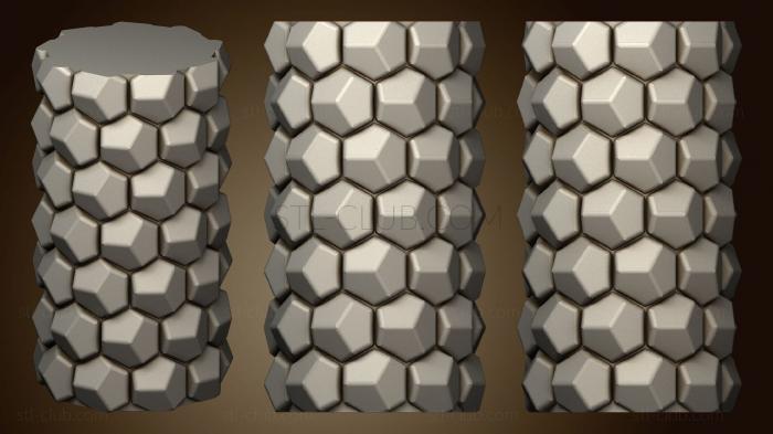 Honeycomb Vase Parametric (26)