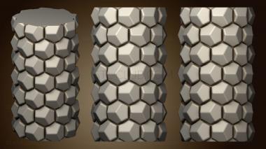 3D model Honeycomb Vase Parametric (26) (STL)