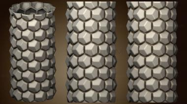 3D model Honeycomb Vase Parametric (28) (STL)