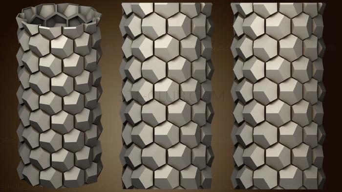 Honeycomb Vase Parametric (29)