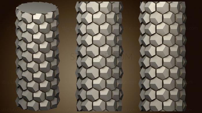 3D model Honeycomb Vase Parametric (31) (STL)