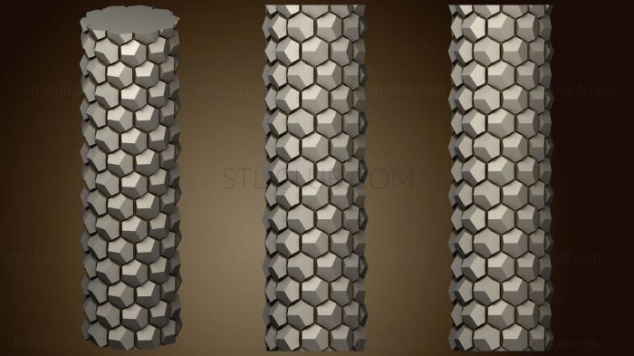 3D model Honeycomb Vase Parametric (32) (STL)