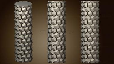 3D model Honeycomb Vase Parametric (32) (STL)