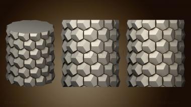 3D model Honeycomb Vase Parametric (33) (STL)