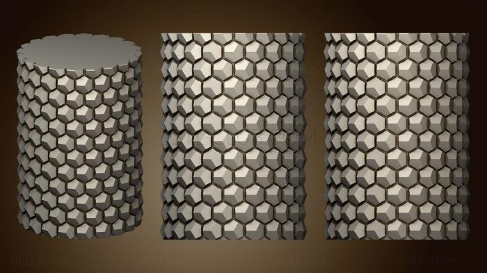 Honeycomb Vase Parametric (34)