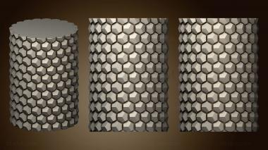 3D model Honeycomb Vase Parametric (34) (STL)