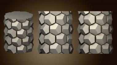 3D model Honeycomb Vase Parametric (35) (STL)