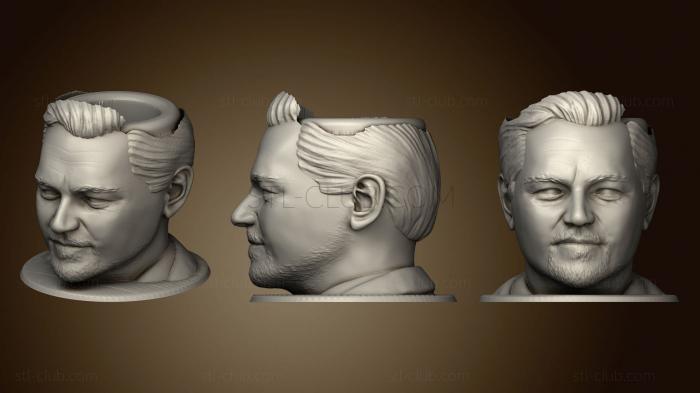 3D мадэль Leonardo Di Caprio (STL)