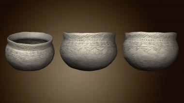 3D model Lira ceramic pot (STL)