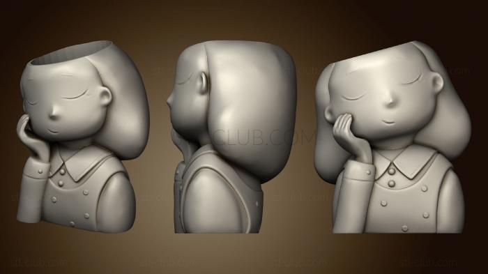 3D model Maceta MUJER 7 (STL)