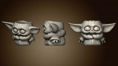 3D model Mate baby yoda (STL)