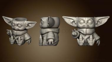 3D model Mate bby yoda (STL)