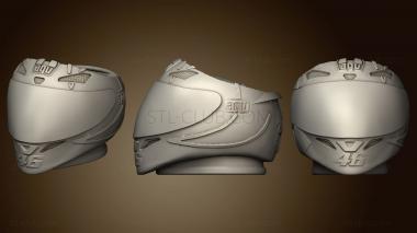 3D model MATE CASCO ROSSI (STL)