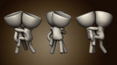 3D model Robert pose baile (STL)