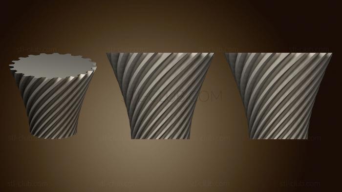 3D мадэль Простая ваза (3) (STL)