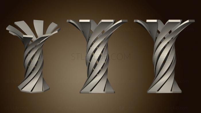 3D model Spiral Complex Vase (STL)