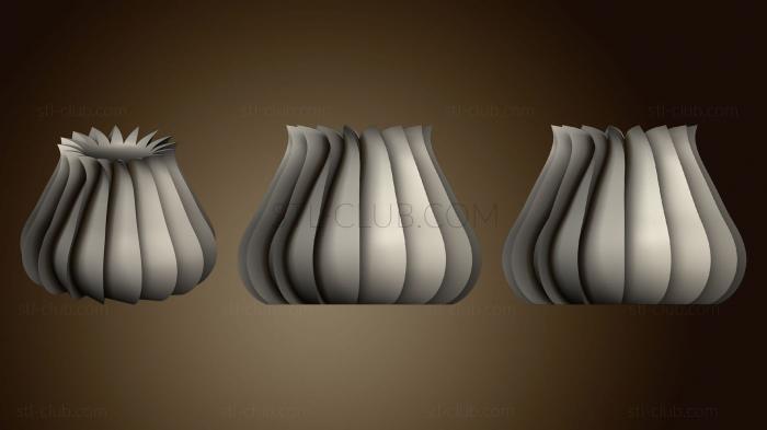 3D мадэль Спиральная ваза №3 (STL)