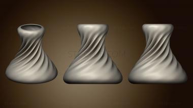 3D мадэль Спиральная ваза (3) 345 (STL)