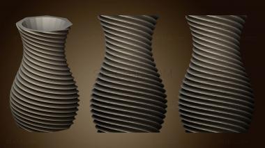 3D мадэль Спиральная ваза (6) (STL)