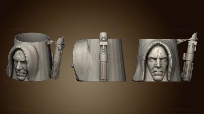 3D model TAZA DARTH MAUL STAR WARS (STL)