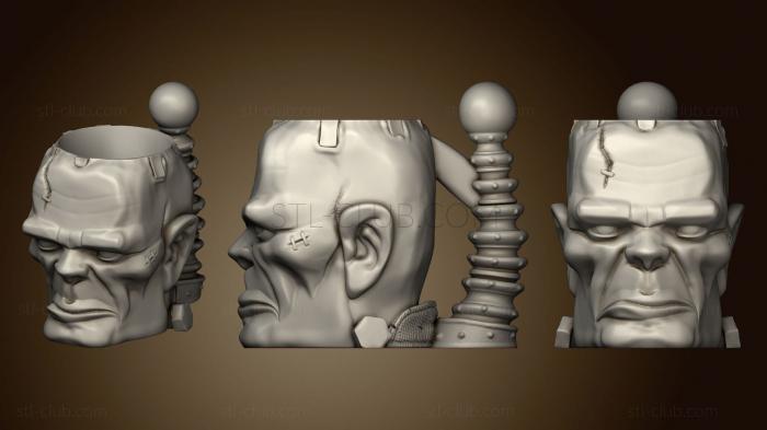 3D model Taza Frankenstein (STL)