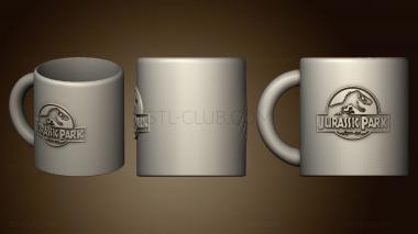 3D model Taza Normal jurassic (STL)