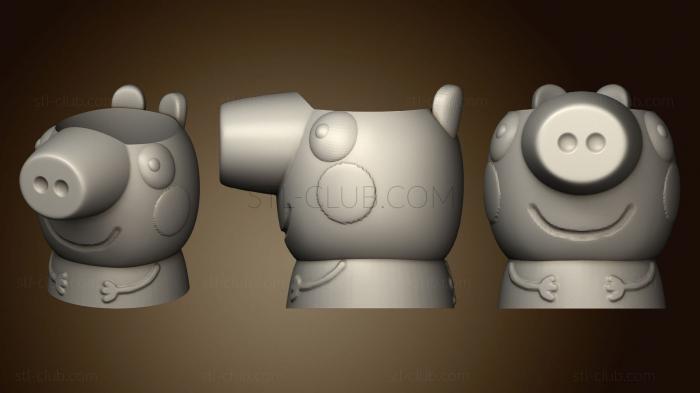 3D model Taza Peppa Pig (STL)