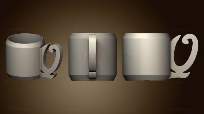 3D model Taza quilmes by lalu (STL)