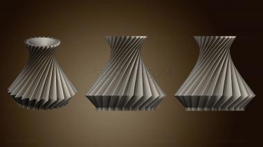 3D мадэль Скрученная Спиралью Ваза (STL)