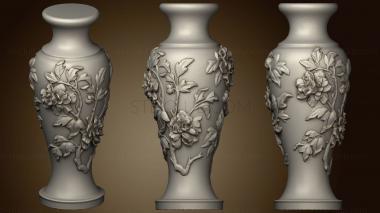 3D model Vase Of Peony Pattern (STL)