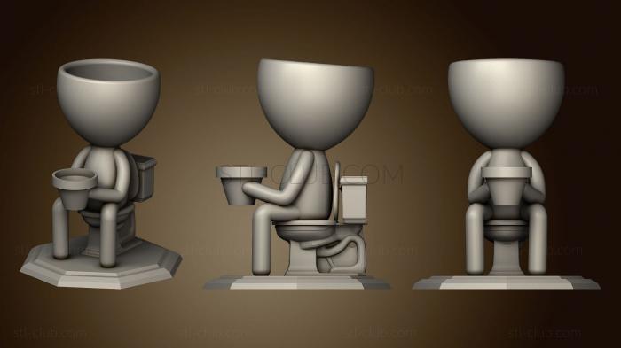 3D model vaso relaxando (STL)