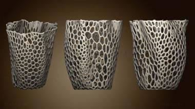 3D model Voronoi Style Vase (STL)