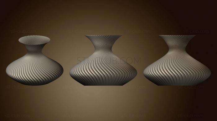 3D model Accordion Vase (STL)