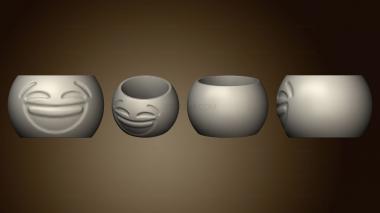 3D мадэль Emoji Gargalhada 1 Mesa Aberto (STL)