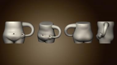 3D model Taza Panza Mujer by Ruben (STL)