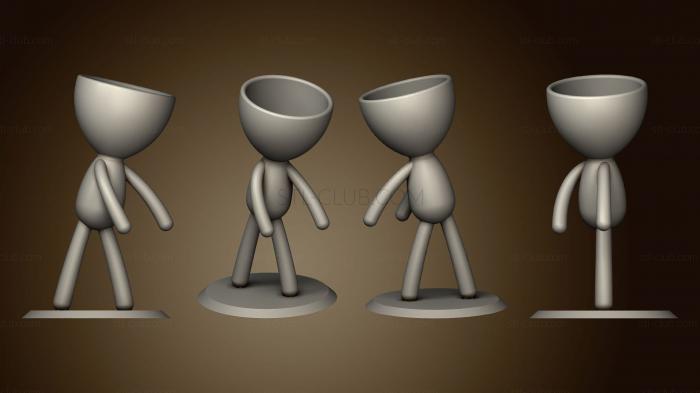 3D model Vaso Dancarino 01 (STL)