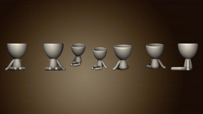 3D model Vaso dia dos namorados corpo (STL)