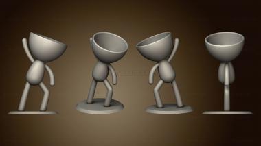 3D model Vasos dancarinos 2 (STL)