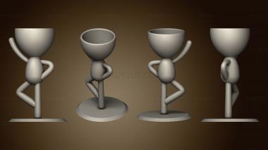 3D model Vasos dancarinos (STL)