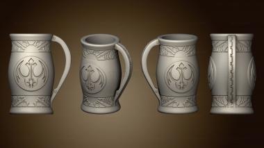 3D model Mug Rebel Alliance (STL)